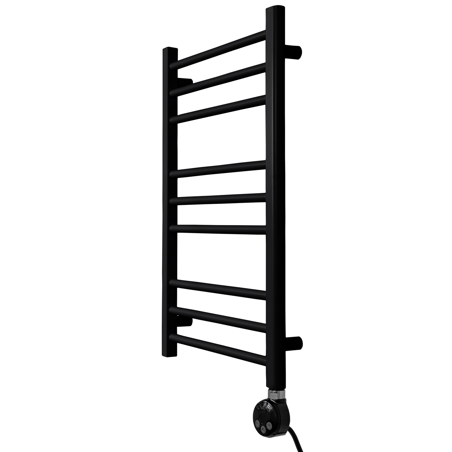 Полотенцесушитель GROIS Barcod GR-011 500х800 П9 (3+3+3) RAL9005 черный матовый