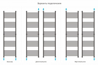 Полотенцесушитель водяной Сунержа Богема+ выгнутая 1900x500