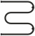 Полотенцесушитель водяной Сунержа М-образный 600х600 +2 полки