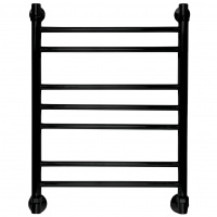 Полотенцесушитель водяной Ника CLASSIC ЛП Г2 600x500 RAL9005 черный матовый