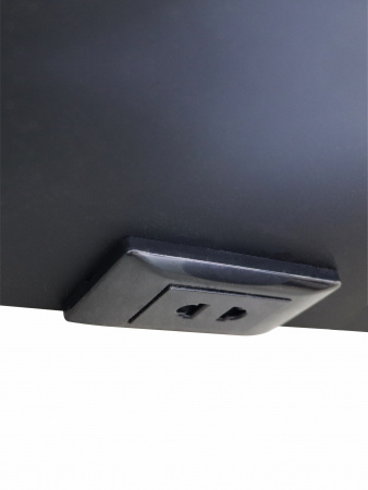 Зеркало-шкаф Континент Eltoro black LED 560х850 правый