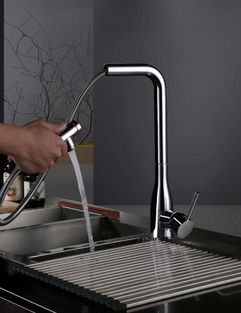 Смеситель для кухонной мойки Timo Saona 2326/00FL chrome
