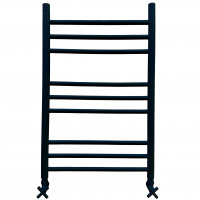 Полотенцесушитель водяной Ника CLASSIC ЛП Г2 800x400 RAL9005 черный матовый