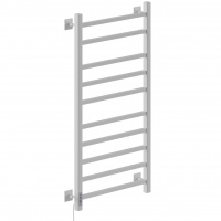 Полотенцесушитель Электрич.кабельный Ника STEP-2 100/50 RAL9016 белый матовый левый тэн