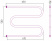 Полотенцесушитель водяной Стилье М-образный 500х650 резьба сгон 1";